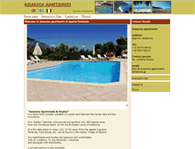 Tablet Screenshot of amazona-apartments-kefalonia.gr